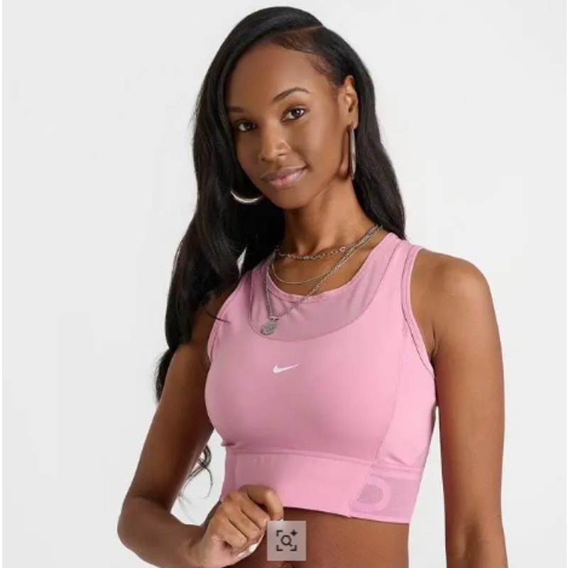 Nike Women's Pro Dri-FIT Cropped Tank Top