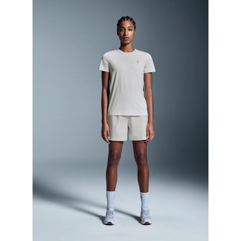 On Damen Laufshirt Core-T Beige | M