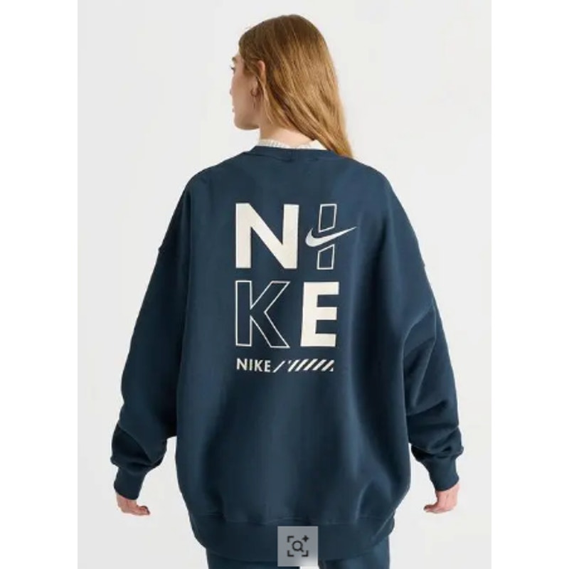Nike Sportswear Women's Oversized Fleece Crew-Neck Sweatshirt