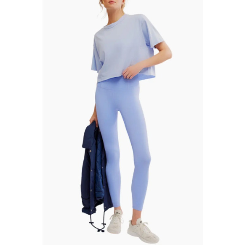 FP Movement Women's Never Better Leggings, XS, Blueberry Heather