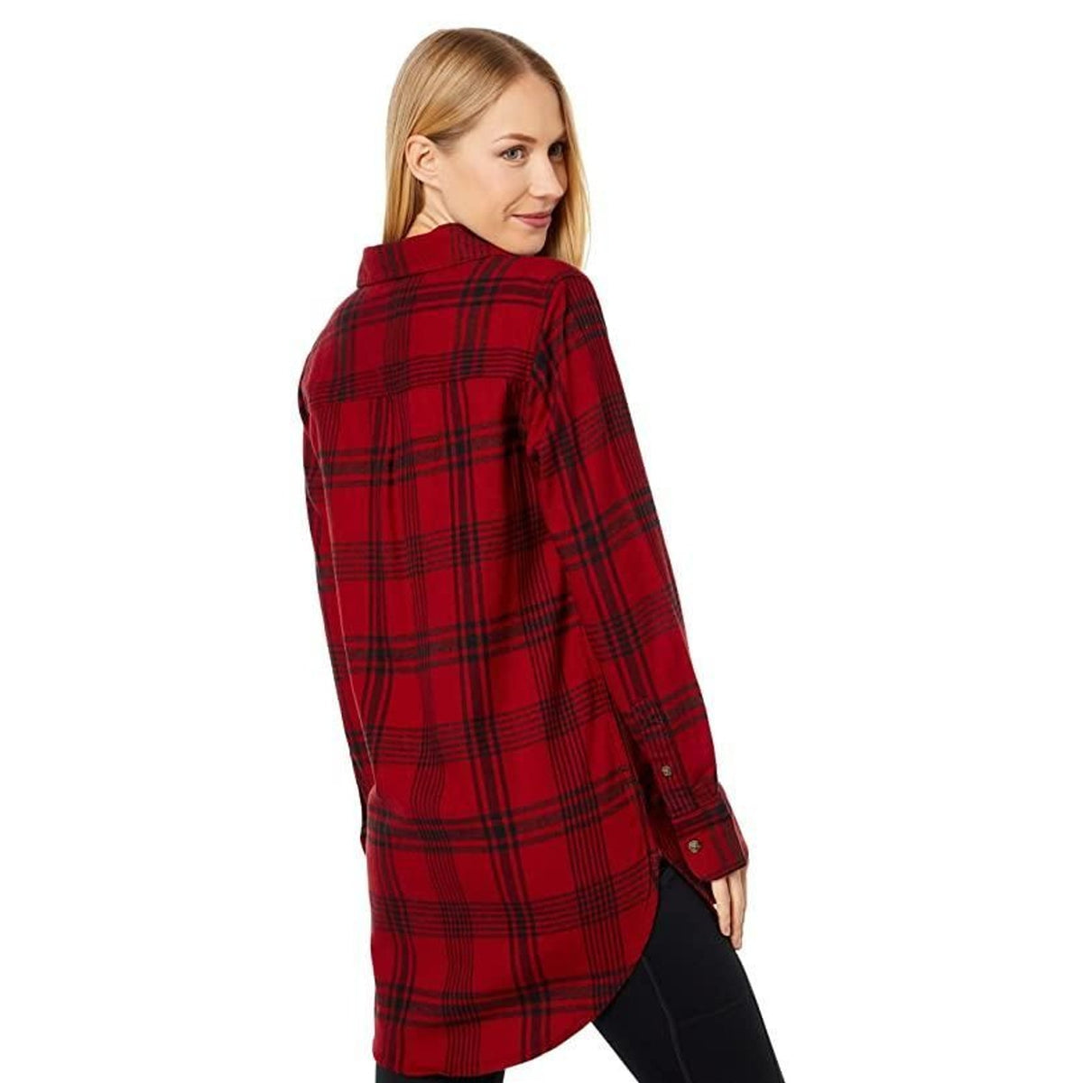 Women's Carhartt Rugged Flex Relaxed Fit Midweight Flannel Plaid Tunic