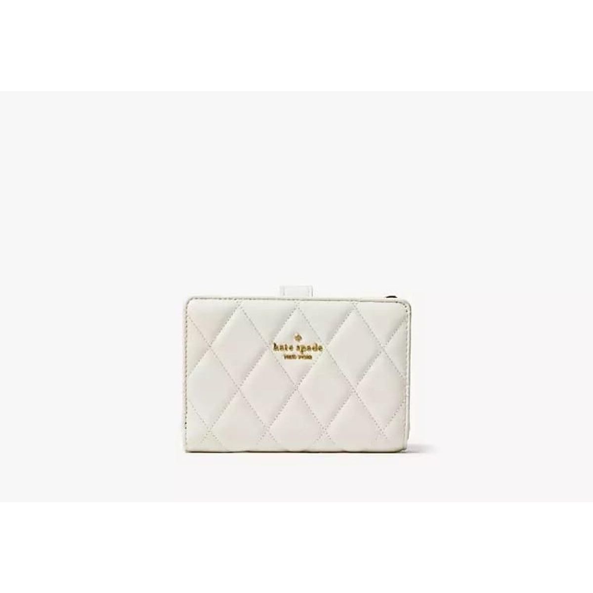 Kate Spade Carey Medium Bifold Wallet, Meringue
