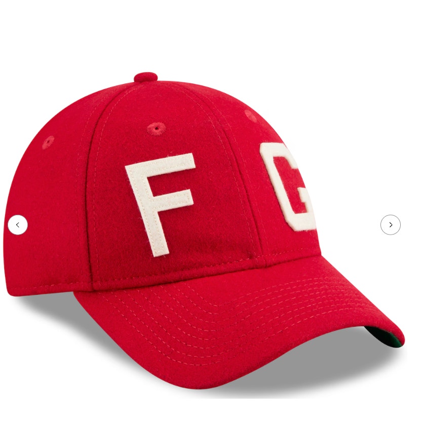 Men's Kansas City Monarchs New Era x Fear of God Red 9FORTY Adjustable Hat