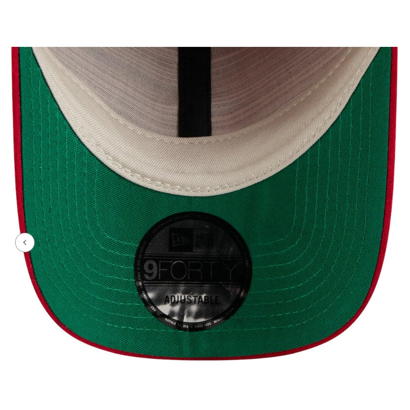 Men's Kansas City Monarchs New Era x Fear of God Red 9FORTY Adjustable Hat