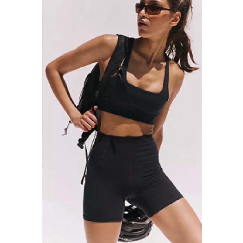 Women's FP Movement Never Better Biker Shorts Black