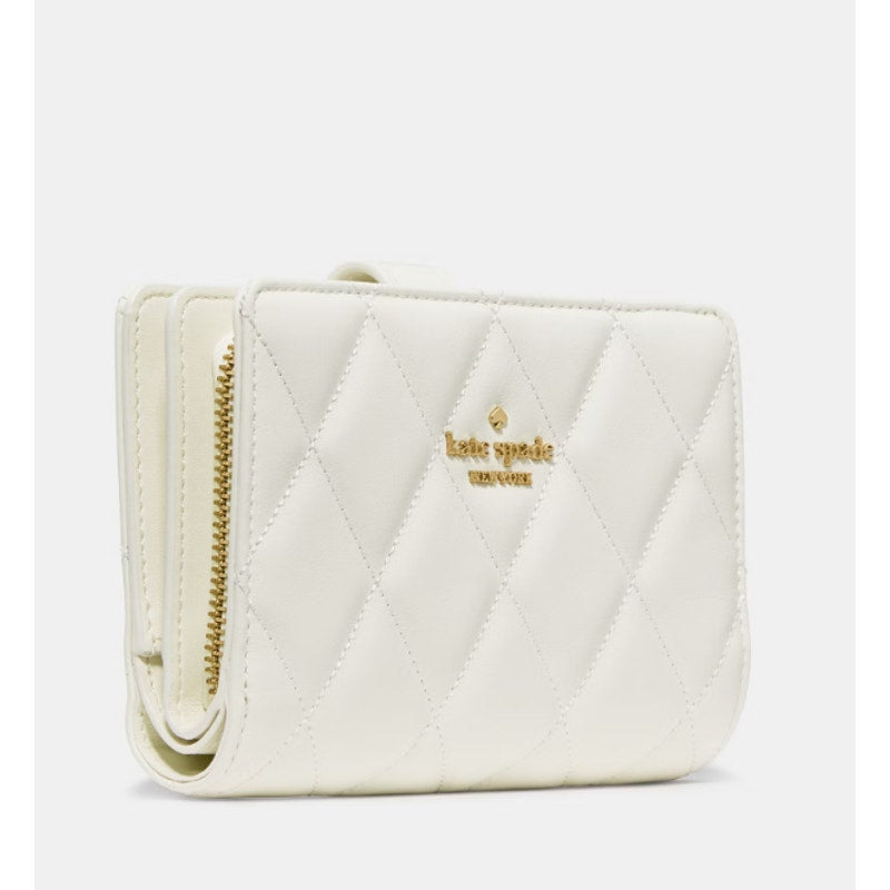 Kate Spade Carey Medium Bifold Wallet, Meringue