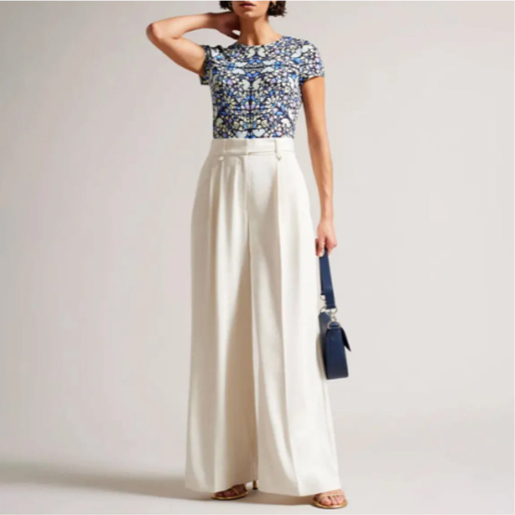 1259 ⎮ Ted Baker - Blue Print Maraly T-Shirt