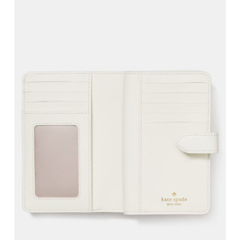 Kate Spade Carey Medium Bifold Wallet, Meringue