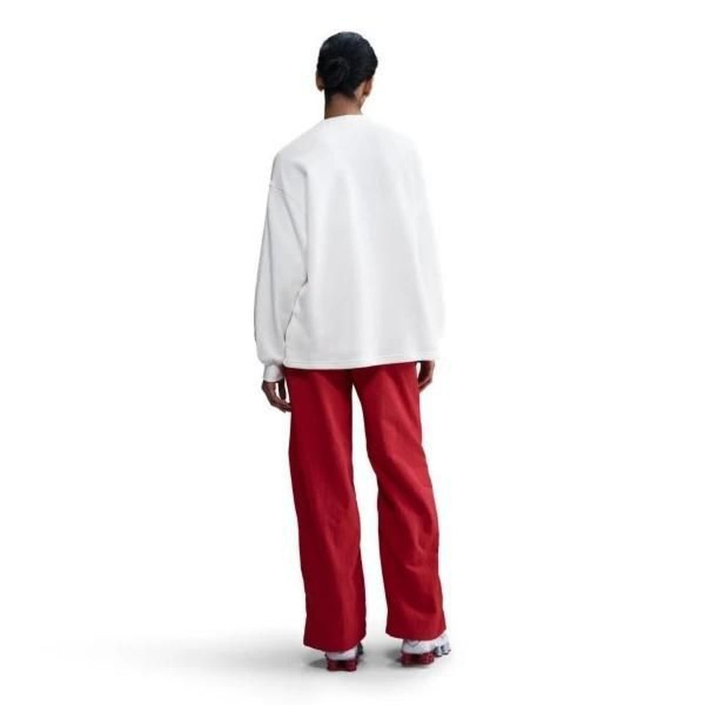 Women's Oversized Crew-Neck French Terry Sweatshirt