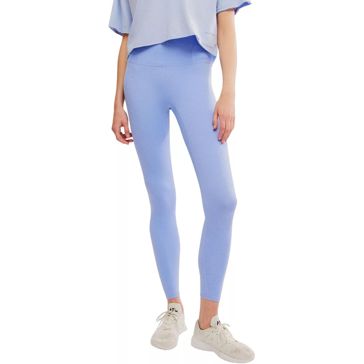 FP Movement Women's Never Better Leggings, XS, Blueberry Heather