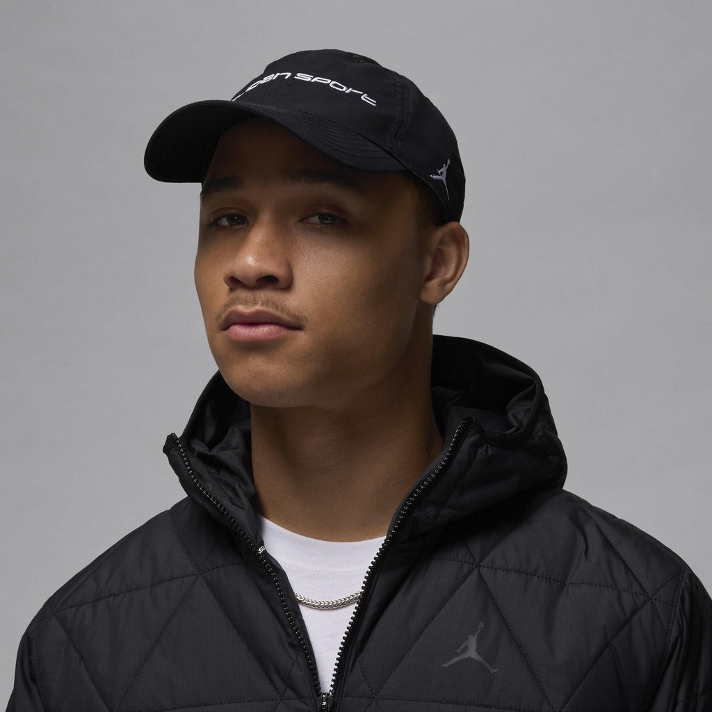 Jordan Club Unstructured Adjustable Hat M/L Black/White