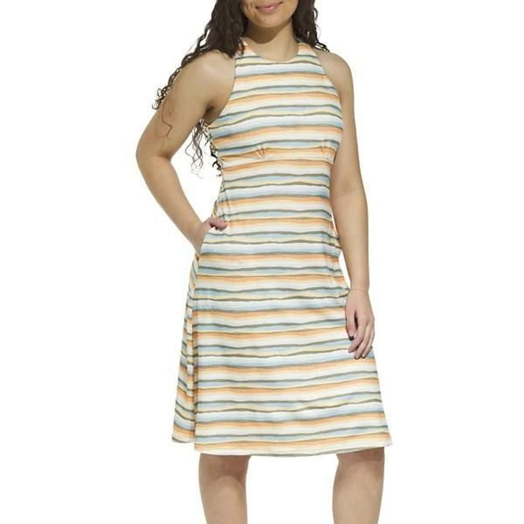 Women's PrAna Jewel Lake Summer Dress XSmall Waterstrpe